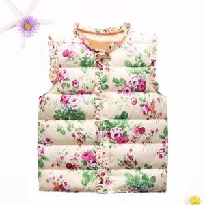 New Lightweight Girl's Autumn Winter Puffer Vest
